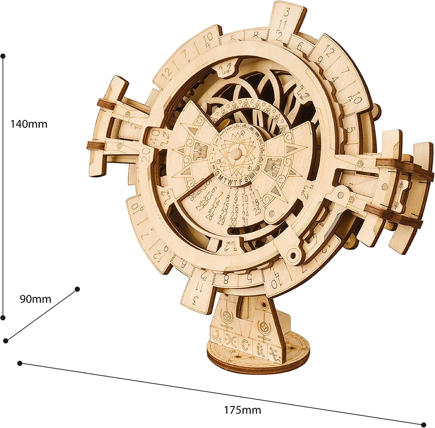 3D Holz Puzzle Kalender