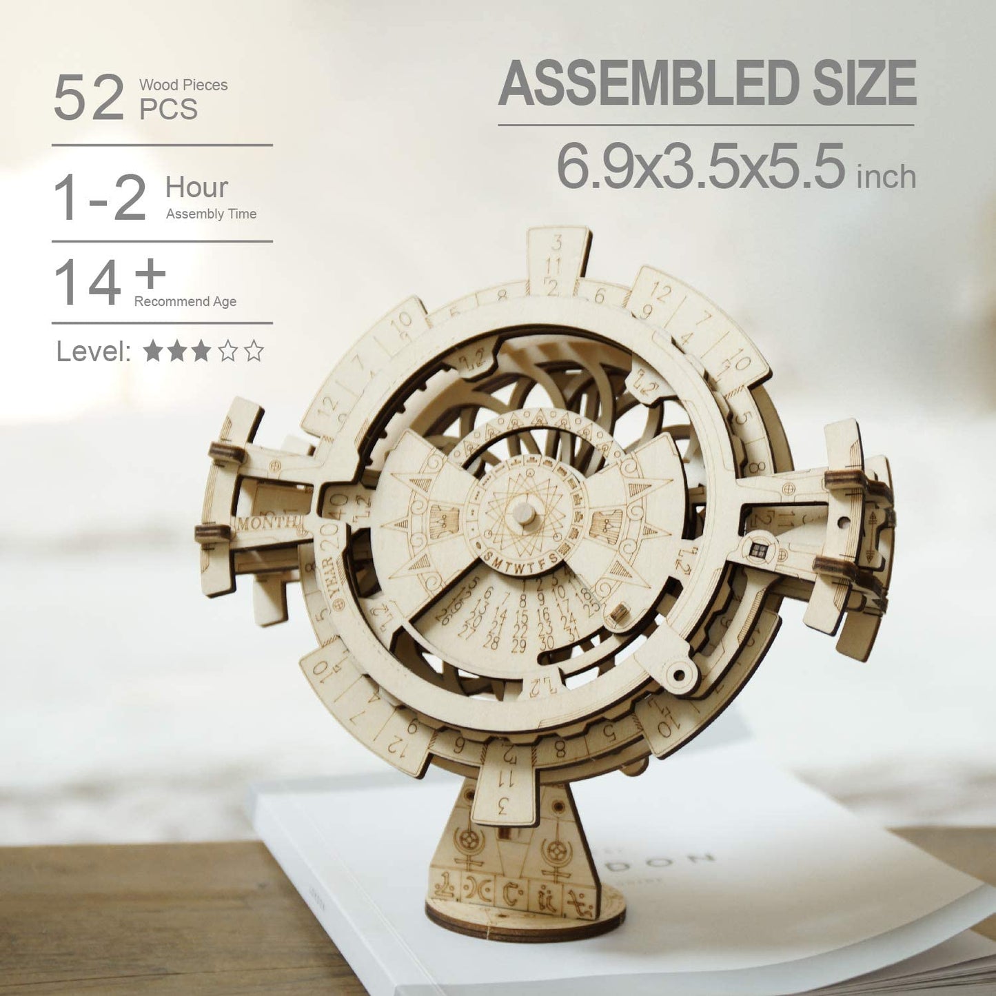 3D Holz Puzzle Kalender