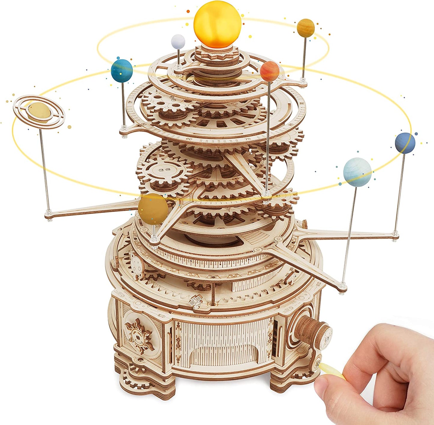 3D Holz puzzle Planeten Karussell
