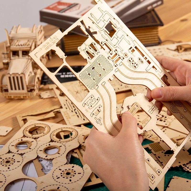 3D Holz Puzzle Grand Prix Auto