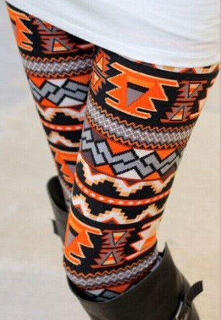 Leggins mit weihnachtlichen Winterlichen Motiven