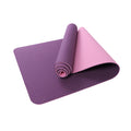 Yoga Matte Zwei-Farbe 6Mm Haltung Linie Yoga Matte Fitness Matte