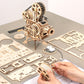 3D Holz Puzzle Hand Kurbel Projektor