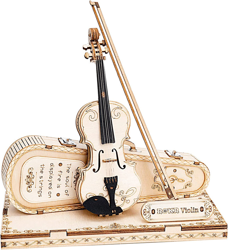 3D Holz Puzzle Violine