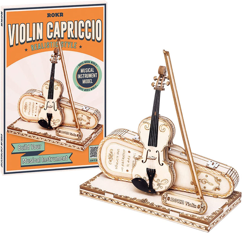 3D Holz Puzzle Violine