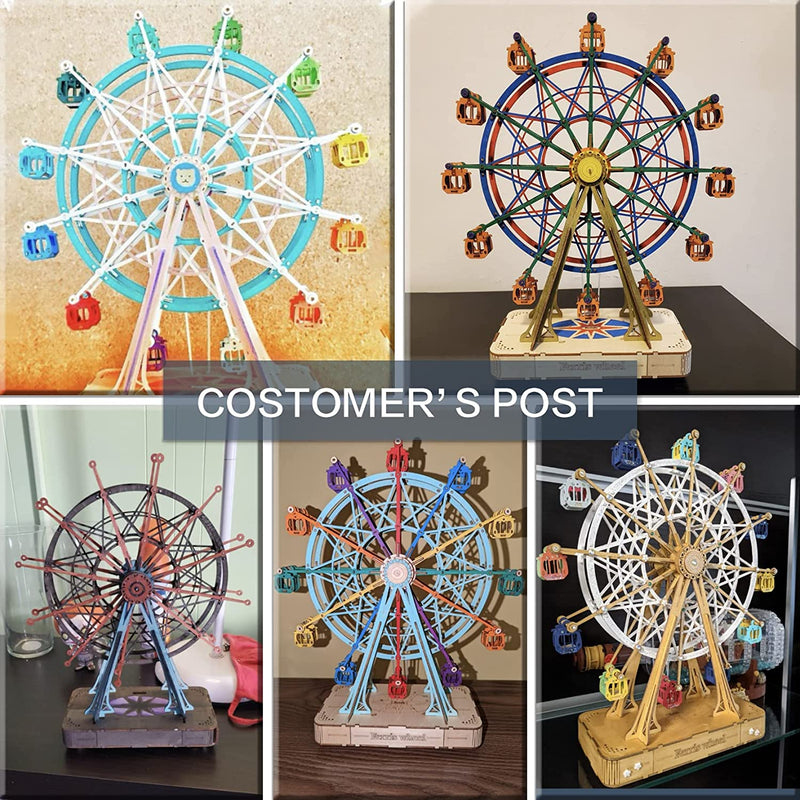 3D Holz Puzzle Riesenrad