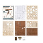 3D Holz Puzzle Teleskop