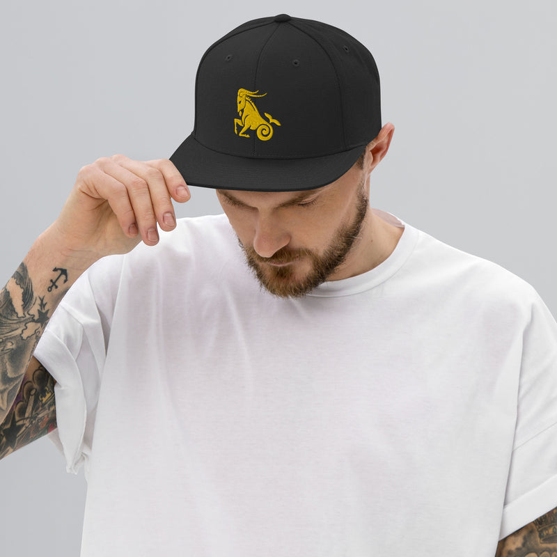 Snapback-Cap Capricorn Gold