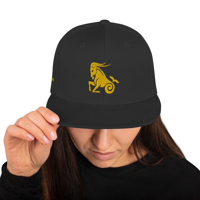 Snapback-Cap Capricorn Gold