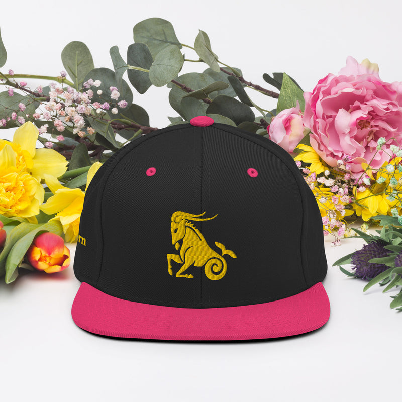 Snapback-Cap Capricorn Gold