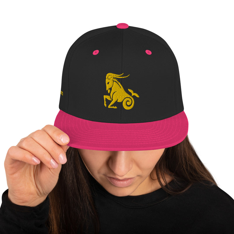 Snapback-Cap Capricorn Gold