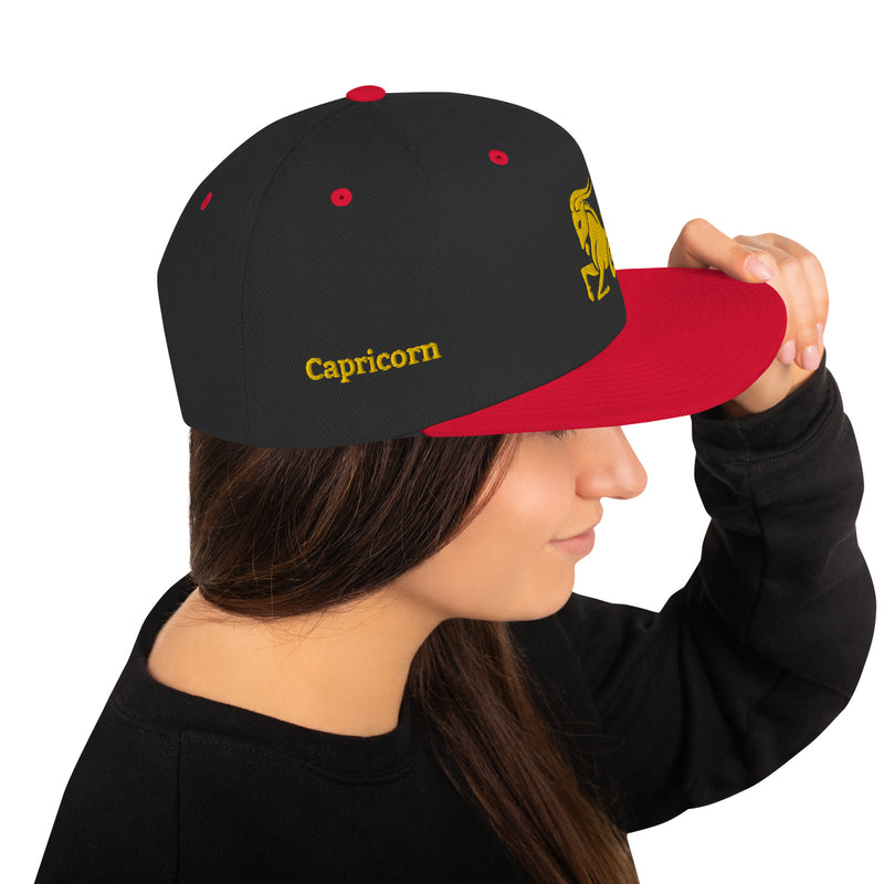 Snapback-Cap Capricorn Gold