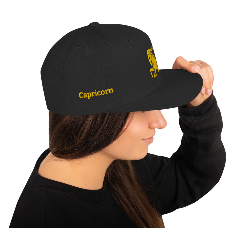 Snapback-Cap Capricorn Gold