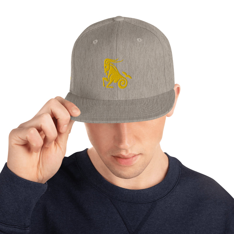 Snapback-Cap Capricorn Gold