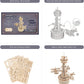 3D Holzpuzzle Flugzeug Karussell 