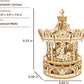 3D Holz Puzzles Karussell    