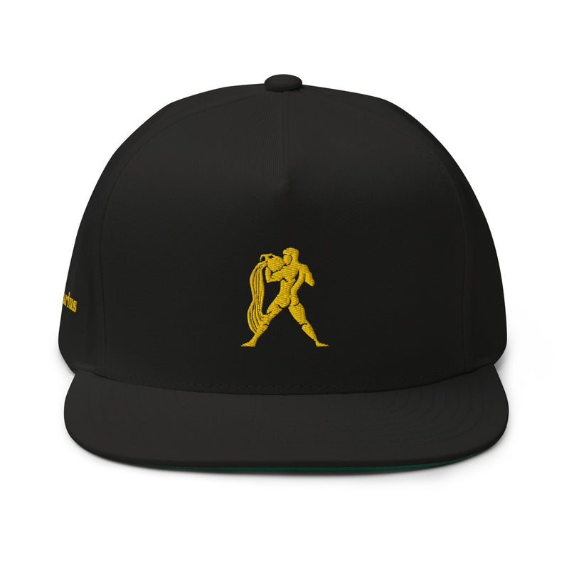 Flat Bill-Cap Aquarius Gold