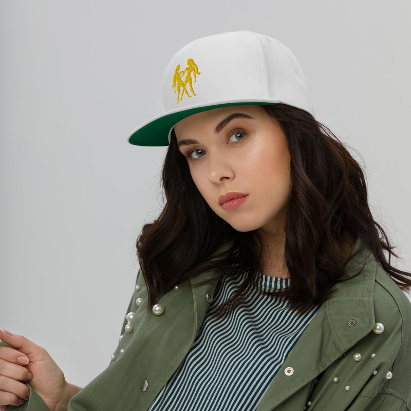 Flat Bill-Cap Gemini Gold