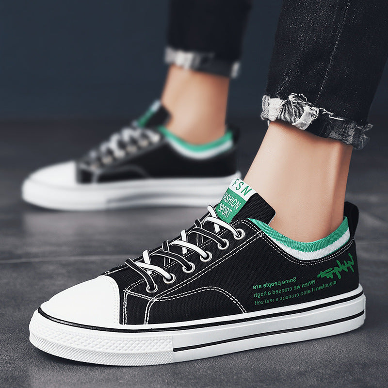 Primary School Youth Canvas Low-top Sneakers