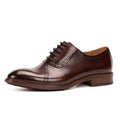 Männer Leder Lace-up Oxford Schuhe