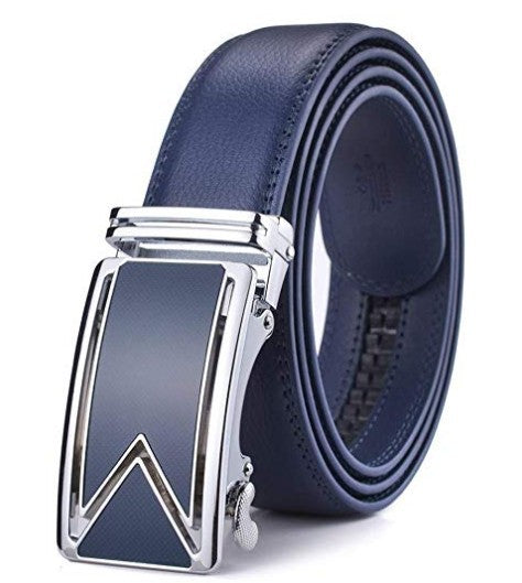 Men's automatic buckle belt