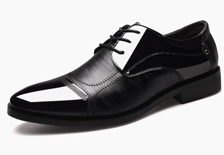 2021 sommer neue schuhe herren business kleid groß