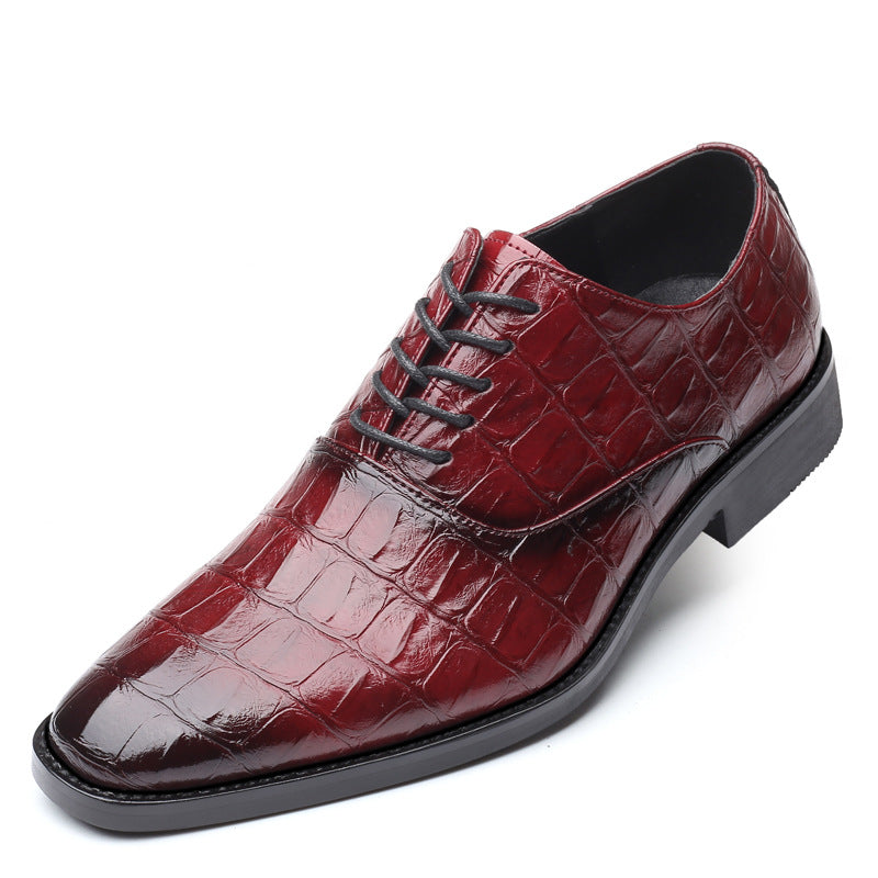 Size British Casual Leather Shoes