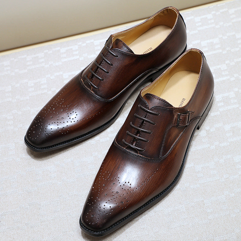 Business Oxford Shoes Formal Dress High-End Casual Shoes Men'