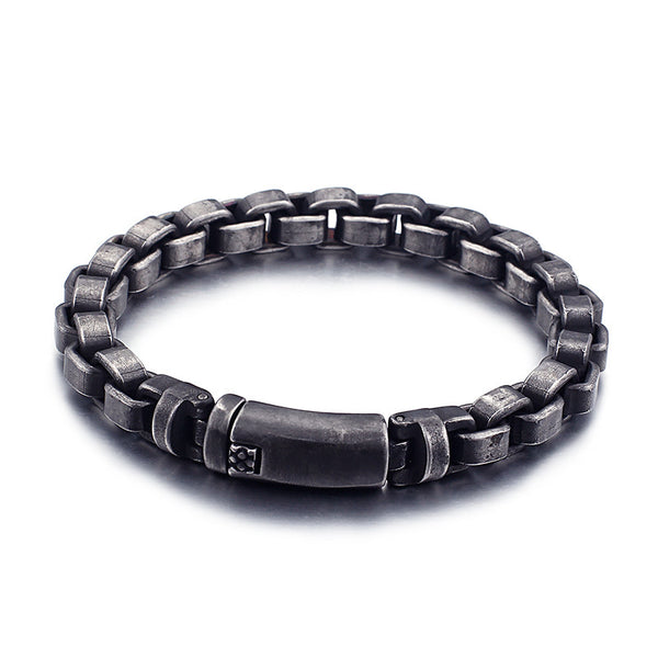 Fashion Titanium Steel Bracelet Casting Personality Trendy Men'