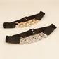 All-match Coat Dress With Elastic Waistband Decoration
