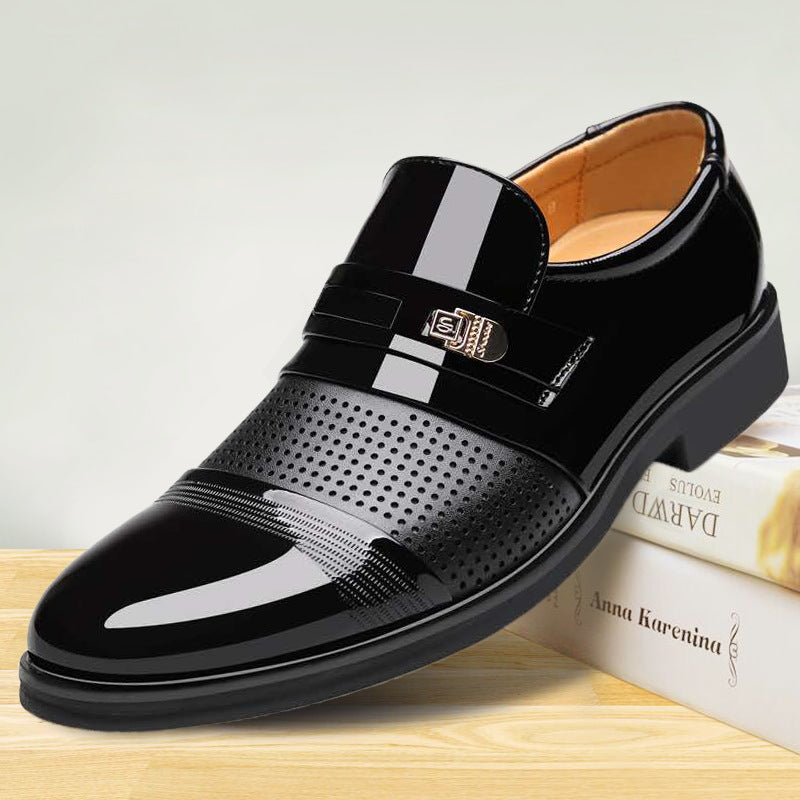 formal business leather shoes