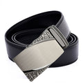 Men's automatic buckle belt