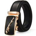 Men's automatic buckle belt