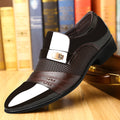 Men's Casual Formal Wear Breathable Leather Shoes