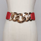 Black Simple Versatile Korean Style Belt Women'