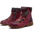 Bohemian lace-up women's boots