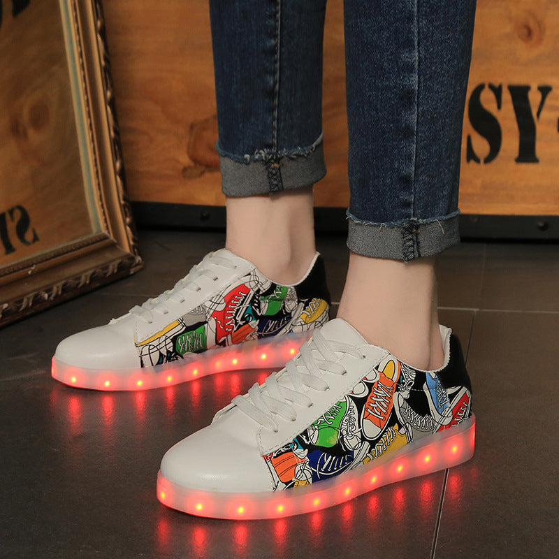 Fabrik Direkte Versorgung Luminous Schuhe Großhandel Bunte