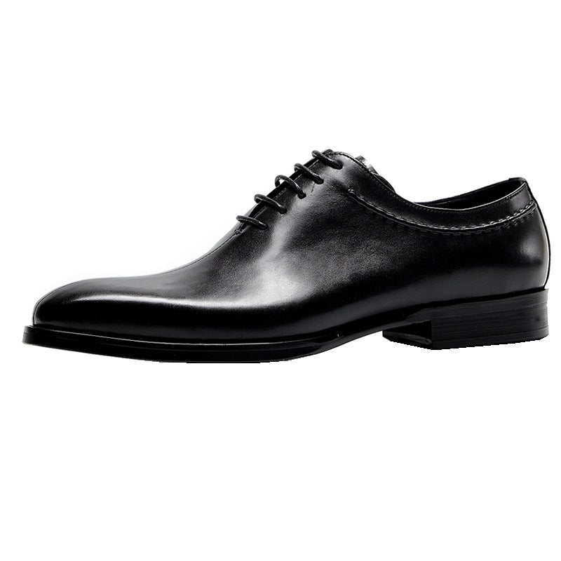 Britischen Spitz Lace-Up männer Leder Schuhe