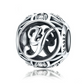 26 letter series s925 sterling silver loose beads handmade DIY