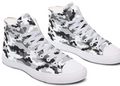 Printed Couple High-top Canvas Shoes