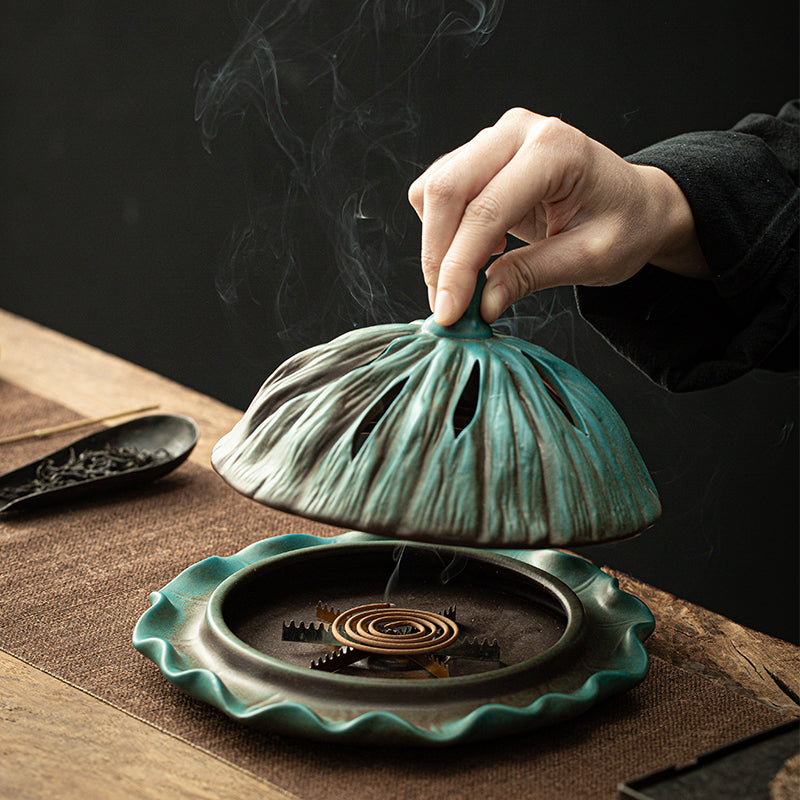 lotus root incense burnermaterial