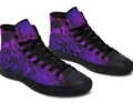 Printed Couple High-top Canvas Shoes