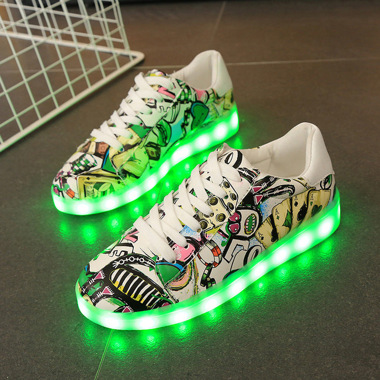 Fabrik Direkte Versorgung Luminous Schuhe Großhandel Bunte