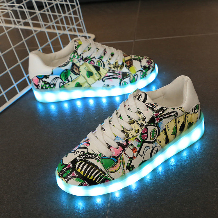 Fabrik Direkte Versorgung Luminous Schuhe Großhandel Bunte