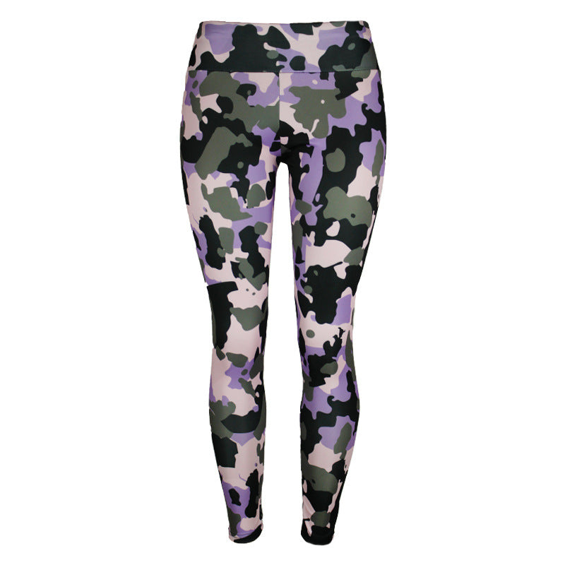 Camouflage High Waist Yoga Pants