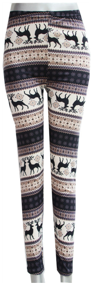 Leggins mit weihnachtlichen Winterlichen Motiven