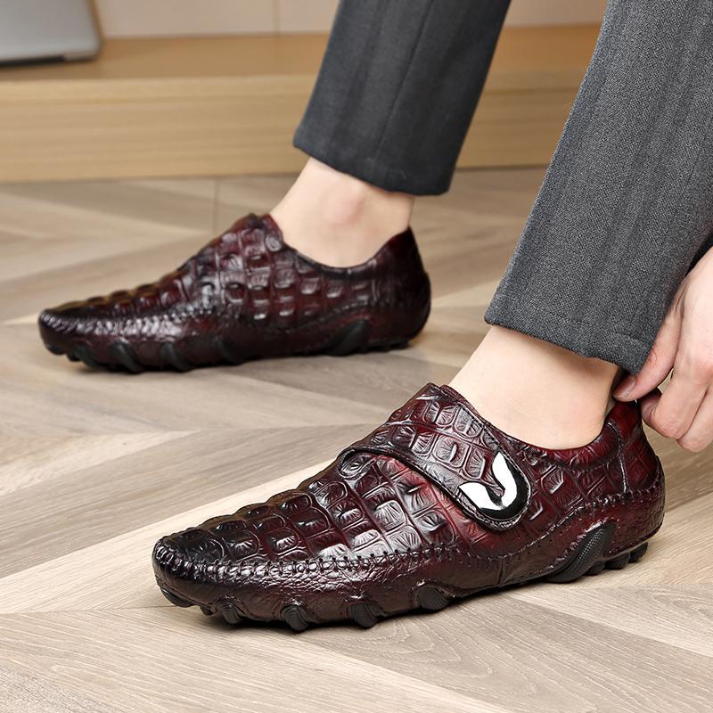 Top Layer Cowhide Retro Casual Leather Shoes