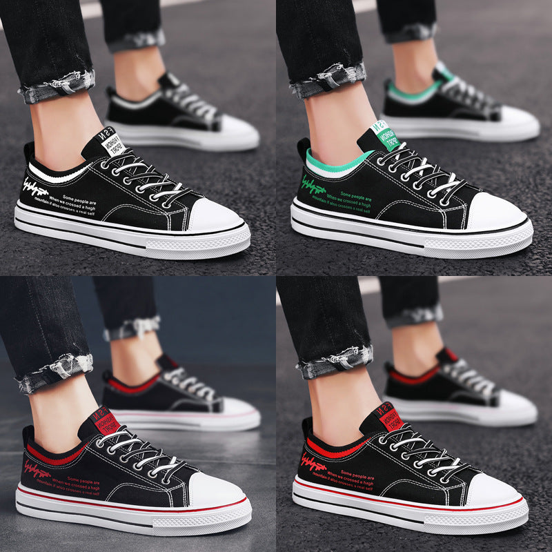 Primary School Youth Canvas Low-top Sneakers