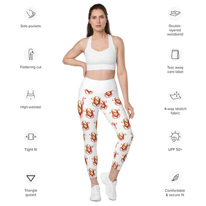 Leggings mit Taschen