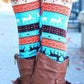 Leggins mit weihnachtlichen Winterlichen Motiven